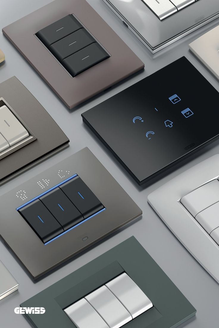 Modular finish touch switch